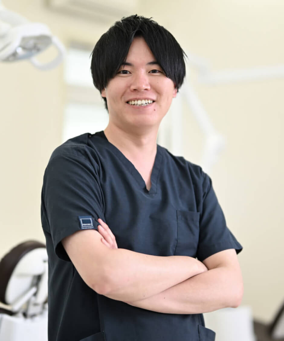 副院長　平沼 佳朗。長野県松本市女鳥羽の歯科・歯医者でインプラント治療なら平沼歯科医院へご相談を